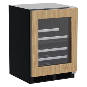 Marvel MPBD424-IG31A 24" Professional Dual Zone Beverage Center, 5.0 Cu. Ft., Panel Ready Glass Door, Locking