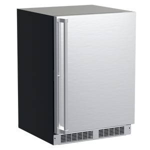 Marvel MPBD424-SS31A 24" Professional Dual Zone Beverage Center, 5.0 Cu. Ft., Stainless Solid Door, Locking