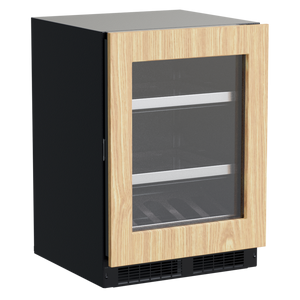 Marvel MPBV424-IG31A 24" Professional Beverage Center, 5.5 Cu. Ft., Panel Ready Glass Door, Locking
