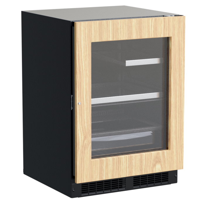 Marvel MPRE424-IG31A 24" Professional Refrigerator, 5.5 Cu. Ft., Panel Ready Glass Door, Locking