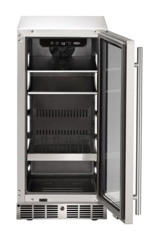 Marvel MRBV215-SG31A 15" Essential Beverage Center, 3.0 Cu. Ft., Stainless Glass Door, Locking - view 3