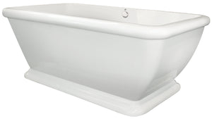 Hydro Systems MRC6636ATO-WHI ROCKWELL 6636 AC TUB ONLY - WHITE