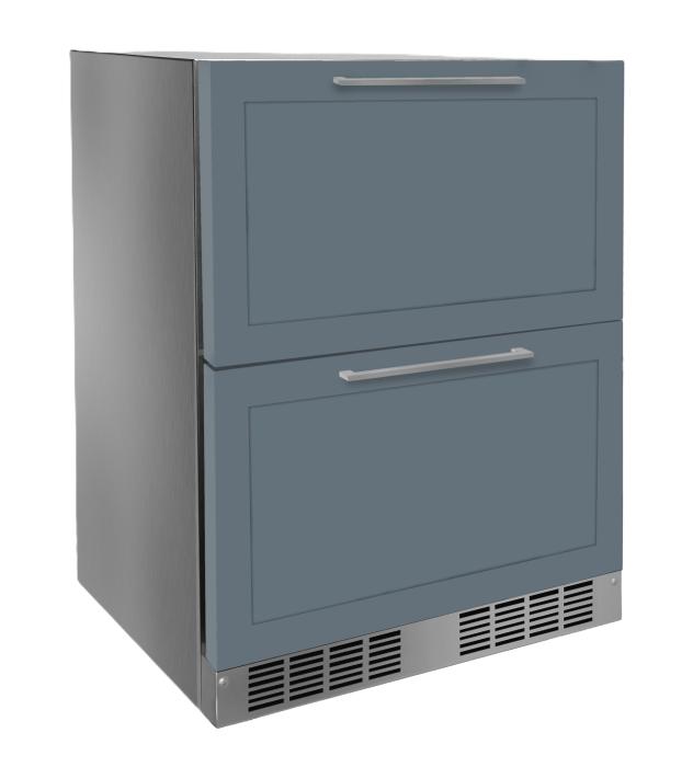 Marvel MRDR224-IS71A 24" Essential Refrigerator Drawers, 5.0 Cu. Ft., Panel Ready Solid Drawers