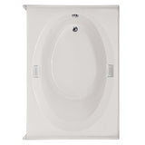 Hydro Systems MRL6036ATO-WHI MARLIE 6036 AC TUB ONLY-WHITE