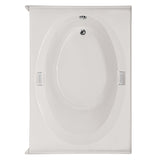 Hydro Systems MRL6636ATO-WHI MARLIE 6636 AC TUB ONLY-WHITE