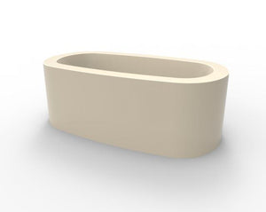 Hydro Systems MRO7238ATO-BIS RODIN 7238 AC TUB ONLY - BISCUIT