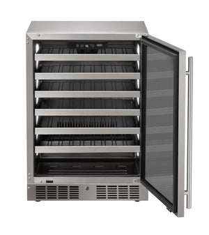 Marvel MRWC224-SG31A 24" Essential Wine Refrigerator, 55 Bottle, Stainless Glass Door, Locking - view 3