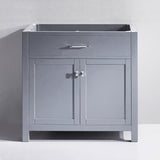 Virtu USA Caroline 36" Cabinet Only - Luxe Bathroom Vanities Luxury Bathroom Fixtures Bathroom Furniture