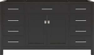 Virtu USA Caroline 60" Single Cabinet - Luxe Bathroom Vanities