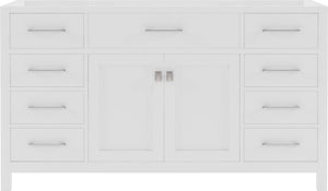 Virtu USA Caroline 60" Single Cabinet - Luxe Bathroom Vanities