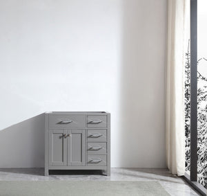Virtu USA Caroline Parkway 36" Single Cabinet Only