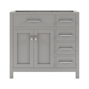 Virtu USA Caroline Parkway 36" Single Cabinet Only - Luxe Bathroom Vanities