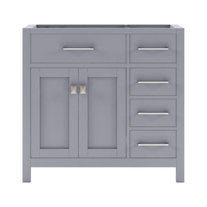 Virtu USA Caroline Parkway 36" Single Cabinet Only - Luxe Bathroom Vanities