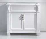 Virtu USA Victoria 36" Single Cabinet in White