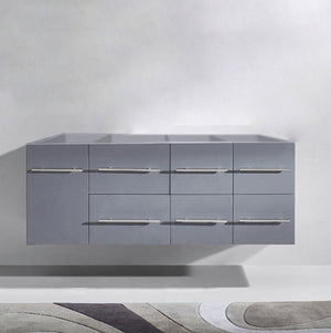 Virtu USA Ceanna 55" Single Cabinet in White