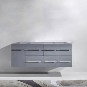 Virtu USA Ceanna 55" Single Cabinet in White