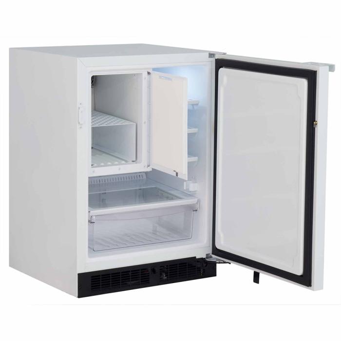 Marvel MS24RFS4RW 24" Scientific Refrigerator/Freezer, 3.8 Cu. Ft., Probe Port, White Solid Door, RH, Locking - view 4