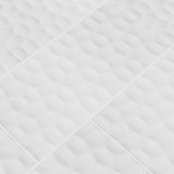 MSI Adella Viso white 12x24 look glazed ceramic wall tile NADEVISWHI1224 product shot angle view