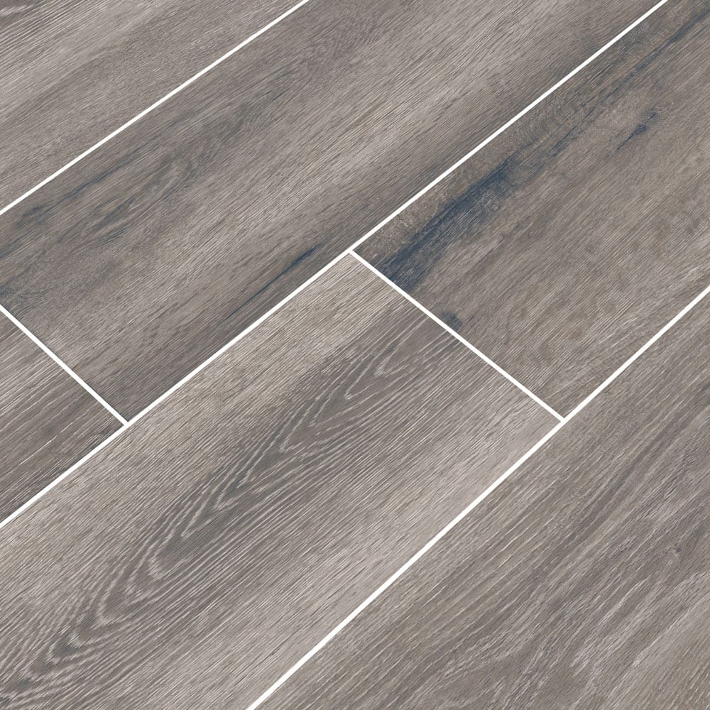 Antoni Gris 6"x36" Glazed Porcelain Floor and Wall Tile - MSI Collection ANTONI GRIS 6X36 (Case)