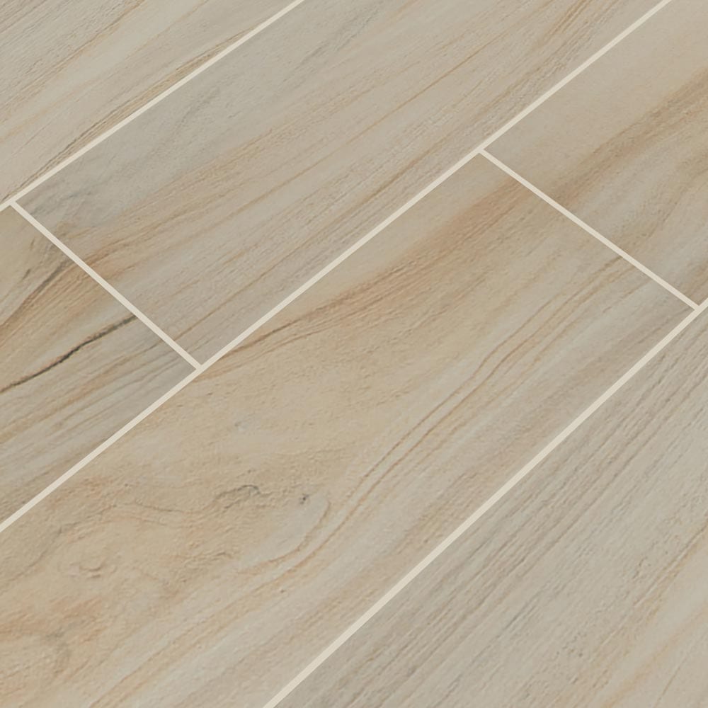 MSI Wood Collection aspenwood artic 9x48 NASPART9X48 glazed ceramic floor wall tile product shot multiple planks angle view