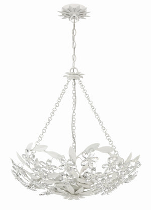 Marselle 6 Light Antique Gold Chandelier MSL-306-GA