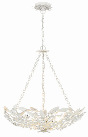 Marselle 6 Light Antique Gold Chandelier MSL-306-GA