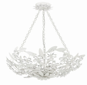Marselle 6 Light Antique Gold Chandelier MSL-306-GA