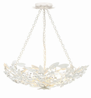Marselle 6 Light Antique Gold Chandelier MSL-306-GA