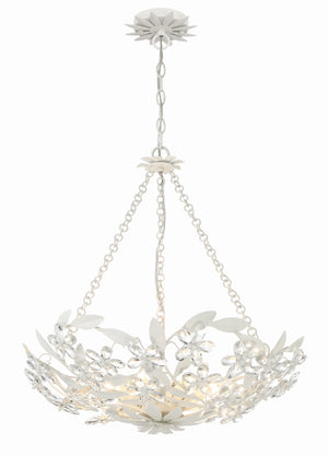 Marselle 6 Light Antique Gold Chandelier MSL-306-GA