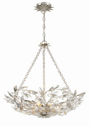 Marselle 6 Light Antique Gold Chandelier MSL-306-GA
