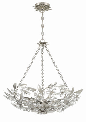 Marselle 6 Light Antique Gold Chandelier MSL-306-GA