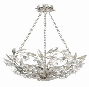Marselle 6 Light Antique Gold Chandelier MSL-306-GA