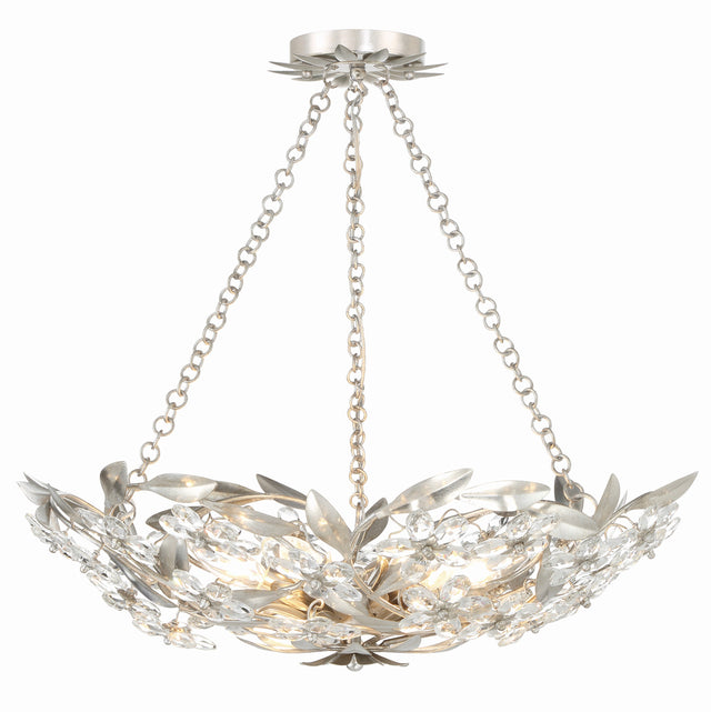 Marselle 6 Light Antique Gold Chandelier MSL-306-GA