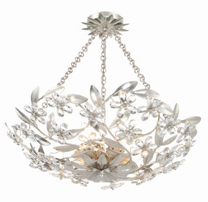 Marselle 6 Light Antique Gold Semi Flush Mount MSL-306-GA_CEILING