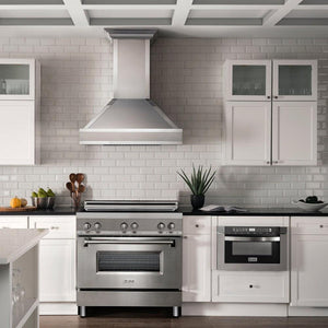 ZLINE 36 in. 4.6 cu. ft. Legacy Induction Range with 5 Element Cooktop and Electric Convection Oven in Stainless Steel (RAIND-36)