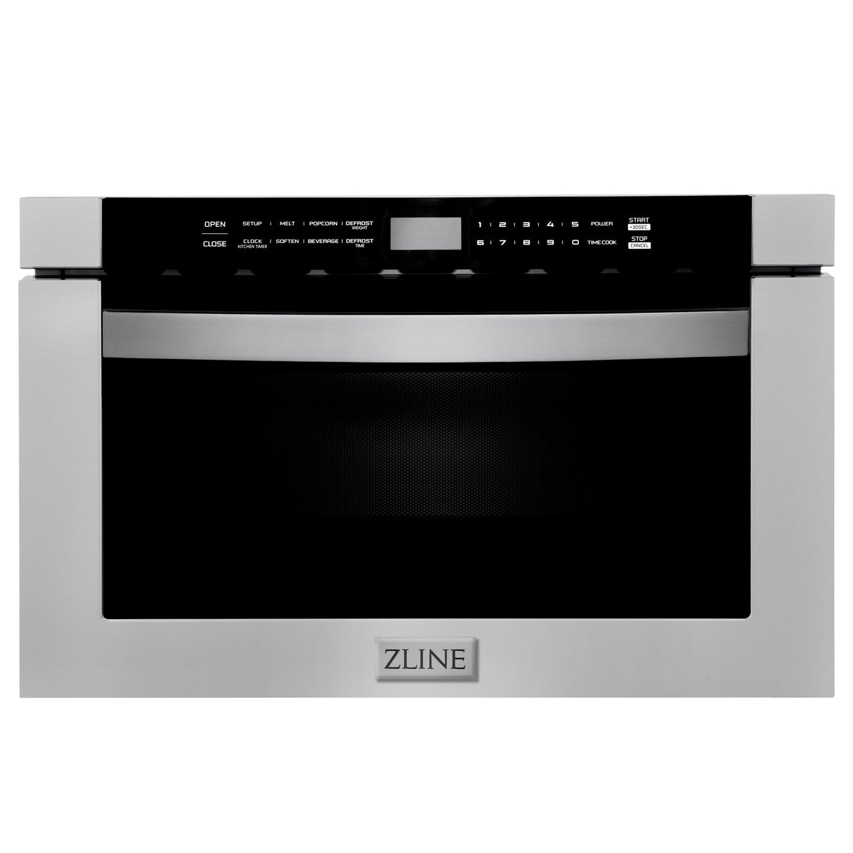 ZLINE Kitchen Package with Refrigeration, 48" Stainless Steel Dual Fuel Range, 48" Range Hood, Microwave Drawer, 24" Tall Tub Dishwasher and Beverage Fridge (6KPR-RARH48-MWDWV-RBV)