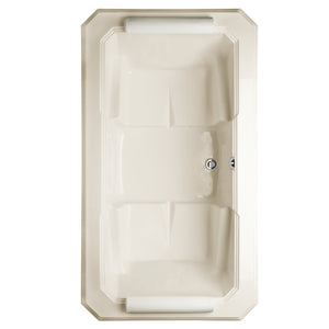 Hydro Systems MYS7844ATA-BON MYSTIQUE 7844 AC W/THERMAL AIR SYSTEM-BONE