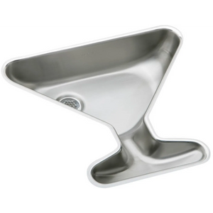 Elkay 22 Inch Undermount Single Bowl Stainless Steel Bar Sink 18-Gauge Slopes to 5.5