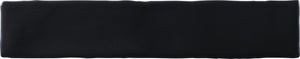 Marazzi Artistic Reflections Matte Onyx Rectangle 2x10 Undulated Matte Wall Tile