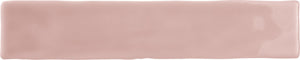 Marazzi Artistic Reflections Rose Rectangle 2x20 Undulated Glossy Wall Tile