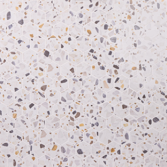 Marazzi Curation Shore Hexagon 3 Polished Mosaic Tile