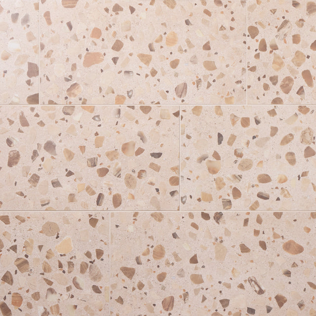Marazzi Curation Stucco Rectangle 12x24 Splatter Matte Floor Tile