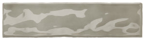 Marazzi Costa Clara Pelican Rectangle 3x12 Undulated Glossy Wall Tile