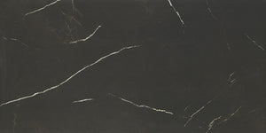 Marazzi Classentino Marble Centurio Black Rectangle 24x48 Matte Floor Tile