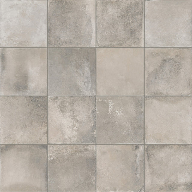 Marazzi Cotto Revival Ash Square 8x8 Matte Floor Tile