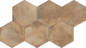 Marazzi Cotto Revival Alpaca Hexagon 8x9 Matte Floor Tile
