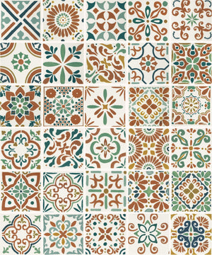 Marazzi Cotto Revival Valencia Square 4x4 Handcrafted Glossy Wall Tile