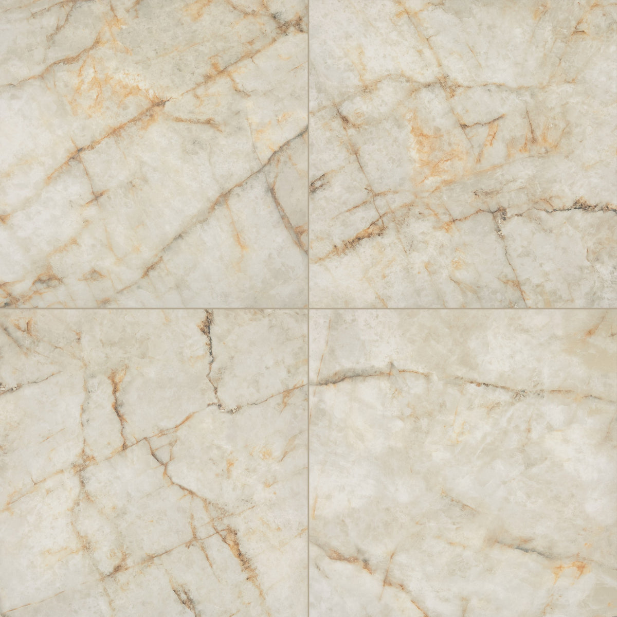 Marazzi Editorial Wintour Ivory Square 24x24 Polished Floor Tile