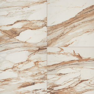 Marazzi Editorial Mirabella Gold Square 24x24 Polished Floor Tile