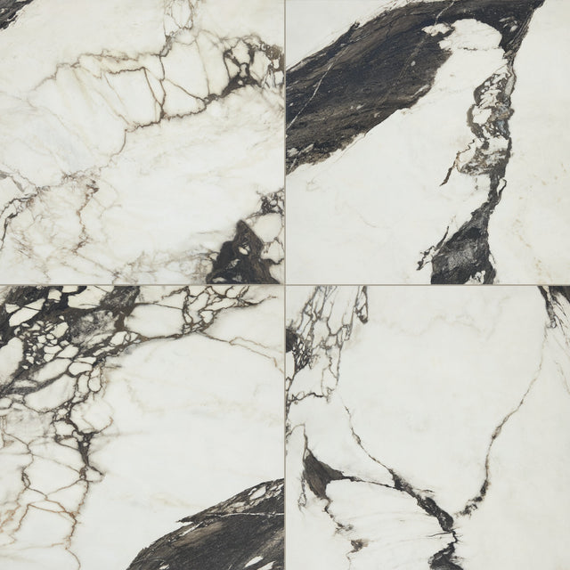 Marazzi Editorial Bardot Noir Square 24x24 Matte Floor Tile